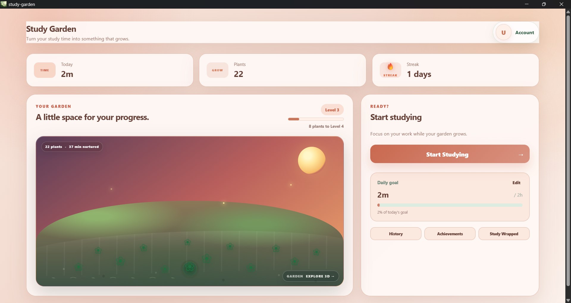 Study Garden screenshot 5