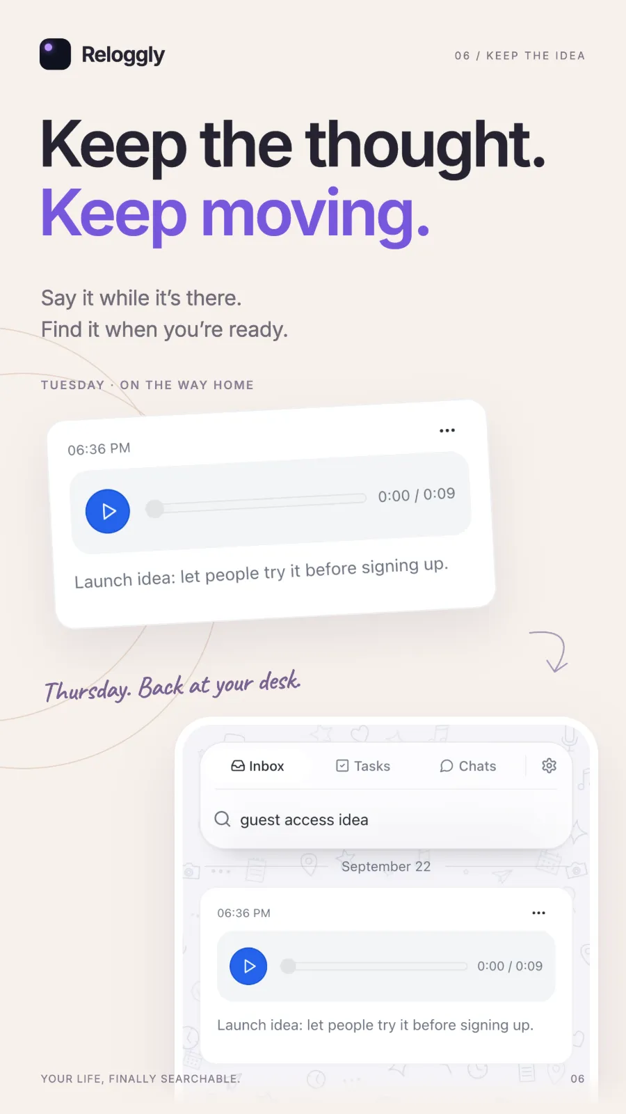 Reloggly screenshot 6