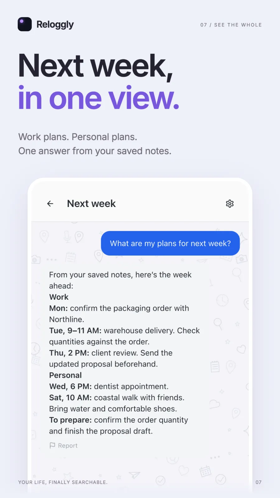 Reloggly screenshot 7