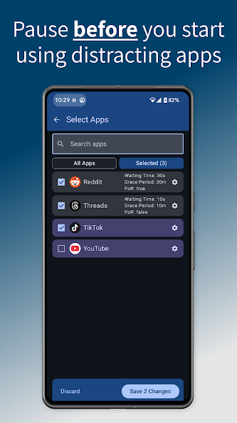 App Pause: Mindful Screen Time screenshot 2