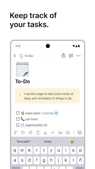 Notion screenshot 3