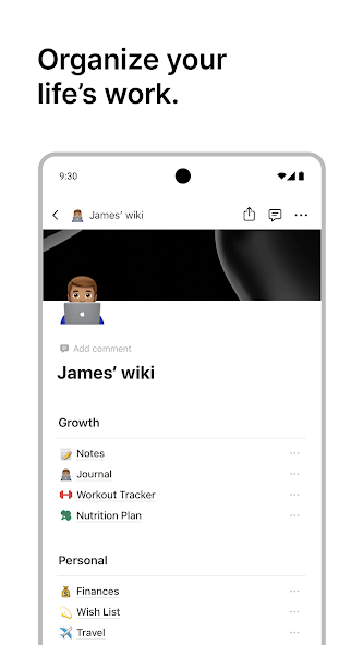 Notion screenshot 4