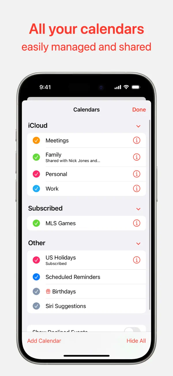Apple Calendar screenshot 3